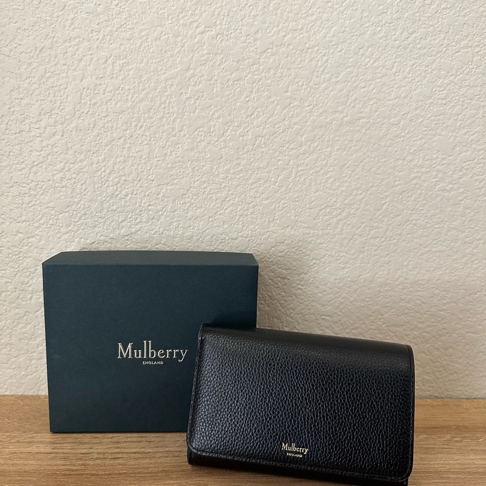 Mulberry England Medium Continental French Purse